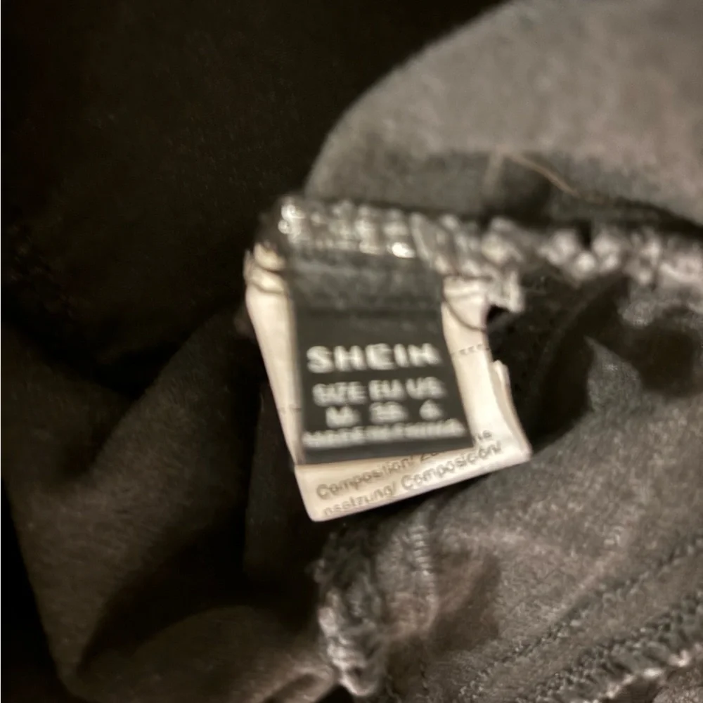 SHEIN Classic Black Maternity Skinny Jeans - Picture 8 of 8